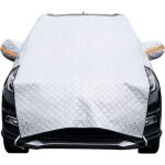Couverture pare - brise voiture, b�che pare brise protection magn�tique couverture repliable