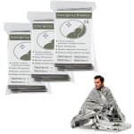 Couvertures de survie / secours / premiers soins - isolante, r�fl�chissante, argent�e