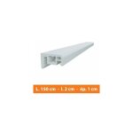 Direct fen�tres ? couvre joint pvc blanc 150 cm ? largeur 20 mm ? �paisseur 10 mm ? traitement anti uv ...