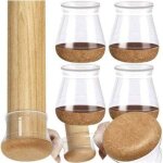 Couvre pieds de chaise - lot de 4 ruhhy