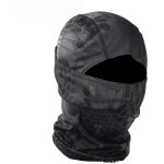 Couvre - visage int�gral anti - vent et respirant pour moto, sports ext�rieurs, protection solaire, noir ...