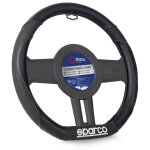 Couvre - volant sparco avec meplat pour vw golf 7 - c1 - c3 ii - c4 - ds4. . .