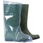 Coverguard - lot de 10 - boite de 50 - surbottes jetable polythylne - transparent taille unique