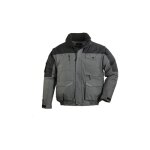 Blouson de travail 2en1 manches amovibles coverguard ripstop multipoches gris / noir l Blouson de travail 2en1 manches amovibles coverguard ripstop multipoches gris / noir l
