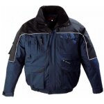 Coverguard - blouson de travail 2en1 manches amovibles ripstop multipoches marine / noir xxl