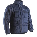 Blouson de travail 2 en 1 coverguard polena sleeve taille l couleur bleu manches amovibles par zip