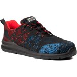 Chaussures de s�curit� basses otavite s1p - noir / rouge / bleu 38