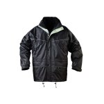 Coverguard - isa parka multicouches de pluie 3 en 1 isa - noir l - 48 / 50
