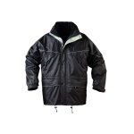 Coverguard - isa parka multicouches de pluie 3 en 1 isa - noir xl - 52 / 54