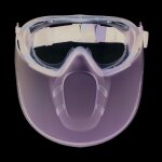 Lunettes masques visor - ecran polycarb. incolore antibu�e