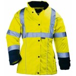 Parka airport femme oxford double polaire jaune marine taille l 14568 - ja - l