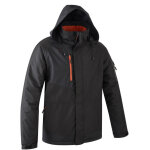 Coverguard - parka imperm�able multipoches avec capuche yuzu en343 en14058 noir 3xl