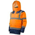 Parka de travail d'hiver haute visibilit� keta - orange fluo s - 40 / 42