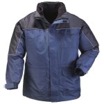 Coverguard - parka multicouches de pluie ripstop 4 en 1 - bleu marine 3xl - 60 / 62