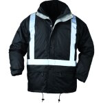 Coverguard - parka de travail imperm�able multicouches 4 en 1 bodyguard ii - noir xl - 52 / 54
