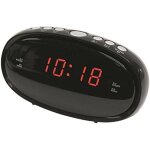 Denver - cr - 420 horloge digital noir - radio (horloge, numrique, fm, led, 1, 52 cm (0, 6'), noir)