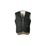 Gilet chaud sans manche gr. xl, noir