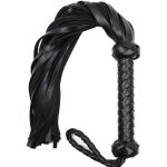 Cravache d'�quitation en cuir synth�tique pour dressage et entra�nement �questre