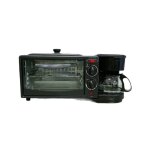 Crea - four � pain, four �lectrique 3 en 1 (avec cafeti�re et plaque de cuisson)