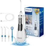 Crea - hydropulseur dentaire portable sans fil v500 avec fonction massage