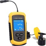 Crea - transducteur portatif de capteur de sonar de profondeur de d�tecteur de poisson portatif de
