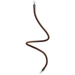 Creative cables - kit creative flex tuyau d'extension recouvert de tissu rz22 black whiskey avec extr�mit�s ...