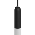 Creative cables p - light, kit de douilles mtalliques e14 avec serre - cble dissimul - noir