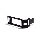 Clip fascetta fissatubo in metallo nero per creative - tube Clip fascetta fissatubo in metallo nero per creative - tube