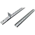 Crémaillère aluminium klose besser lot de 20 anodisées 1. 83 mètre + 100 taquets alu pr étagères bois ... Crémaillère aluminium klose besser lot de 20 anodisées 1. 83 mètre + 100 taquets alu pr étagères bois ...