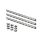 Cr�maill�re module 4 en acier galvanis� 30x12 - 3 m�tres - crem30x12 3