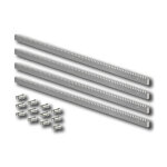 Cr�maill�re module 4 en acier galvanis� 30x12 - 4 m�tres - crem30x12 4