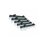 Me - cr�maill�re suppl� ntaire pour portail coulissant somfy 2400501 - gris, 5 x 33 cm, compatible avec ...