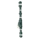 Jardinier massard - cr�mone en applique en fonte pour menuiserie bois type ry 59 bouton � cl� finition ...