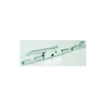 Cr�mone � levier double action pour portail - ibfm argent 35 100 35