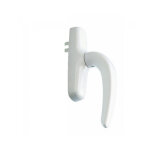 Crémone simple fourche nefer midi fapim blanc 9016 - 0757bqx Crémone simple fourche nefer midi fapim blanc 9016 - 0757bqx