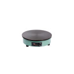 Cr�pi�re de fonte 3000 w ? cuisson rapide et uniforme ? pour cr�pes d�licieuses ? couleur vert ? krampouz ...