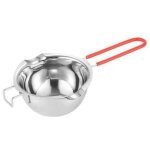 Creuset pour bain - marie, 480ml chaudi�res universelles en acier inoxydable, avec poign�e r�sistante ...