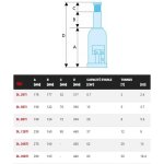 Cric bouteille 20t intensif - facom
