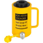Cric cylindre hydraulique creux 30 t, cylindre de verin hydraulique course de 100mm, verin hydraulique ...