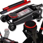 Cric hydraulique forcekraft frog 3 tonnes + caoutchouc