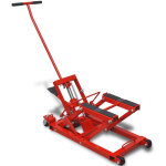 Cric hydraulique de moto / vtt 680 kg rouge vidaxl