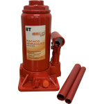 Bricoferr cric hydraulique type bouteille 8t ? hauteur réglable de 205 à 390 mm Bricoferr cric hydraulique type bouteille 8t ? hauteur réglable de 205 à 390 mm