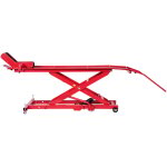 Cric de moto avec capacit� de charge 453, 6 kg, plateforme hydraulique hauteur r�glable 21, 8 - 78, 7 ...