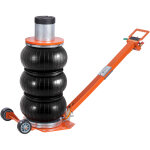 Cric pneumatique 3 tonnes, cric de levage pneumatique avec colonne surelevee et poignee reglable, facile ...