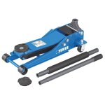 Fervi - cric roulant a profil bas de 25 tonnes avec ascenseur hydraulique 0375a