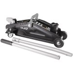 Cric rouleur hydraulique 2t h. 135  340mm - oh 6302bl - clas equipements