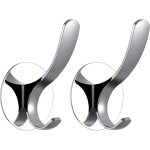 Crochet adh�sif sans forage crochet salle de bain inoxydable porte crochet serviette manteau crochet ...