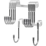 Crochet douche - 5 pi�ces 6. 57. 5cm crochet porte double, crochet mural cabine de douche, pour serviettes ...
