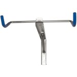 Crochet  crochet avec une tagre en acier mural