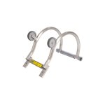 Crochet de faitage aluminium pour chelle de toit aluminium - centaure